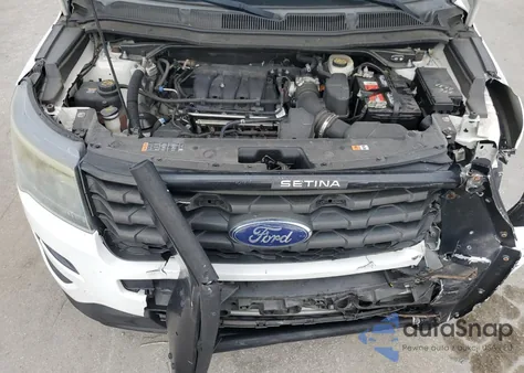 2016 Ford Explorer Police Interceptor from USA, damaged, VIN 1FM5K8AR4GGC61253